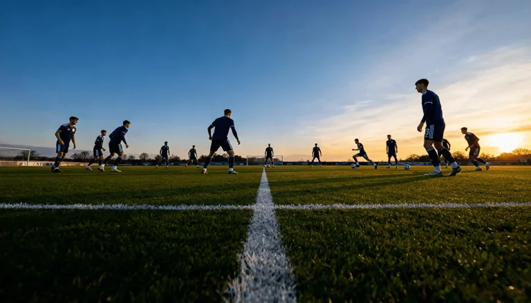 Foireann Albain ag ullmhú do Chom an Domhain 2026