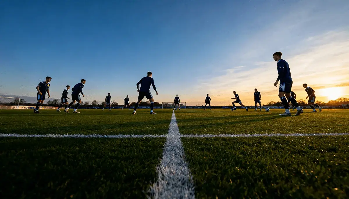 Foireann Albain ag ullmhú do Chom an Domhain 2026