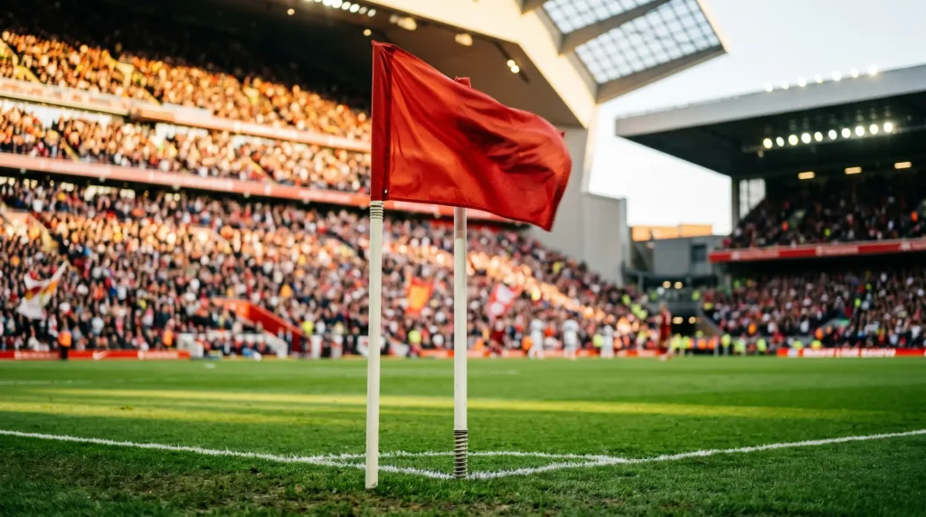 Foirne Mheiriceá Theas ag Corn an Domhain 2026 — liathróid sacair ar pháirc ghlas