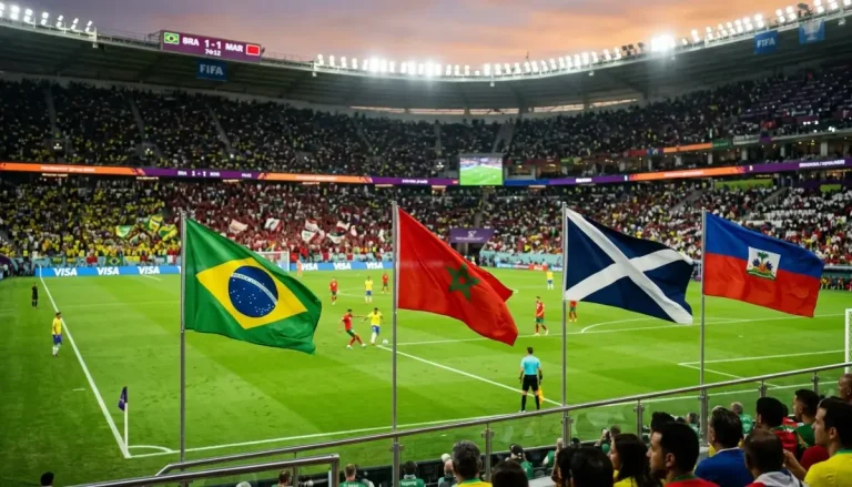 Grúpa C Chom an Domhain 2026 le Brasaíl, Albain, Maracó agus Háítí