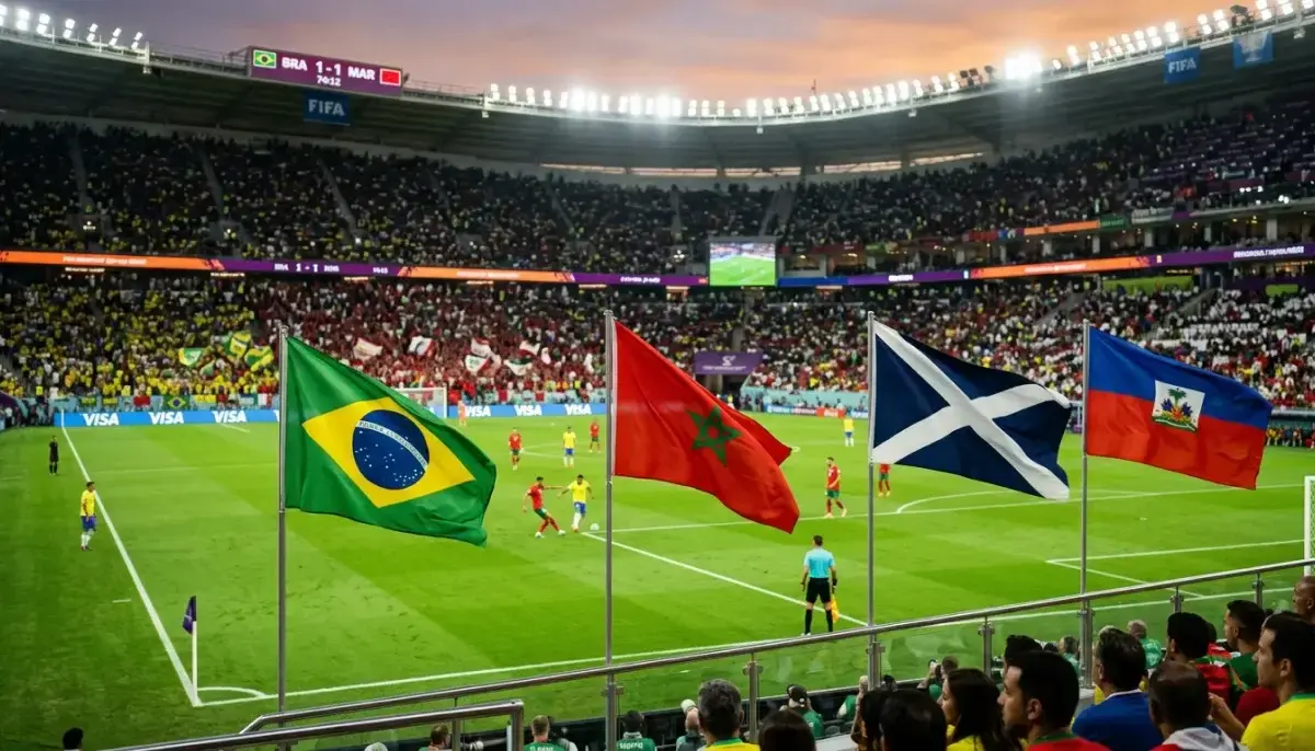 Grúpa C Chom an Domhain 2026 le Brasaíl, Albain, Maracó agus Háítí