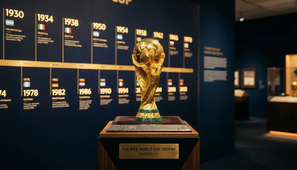 Stair Chom an Domhain FIFA ó 1930 go 2022 gach buaiteoir